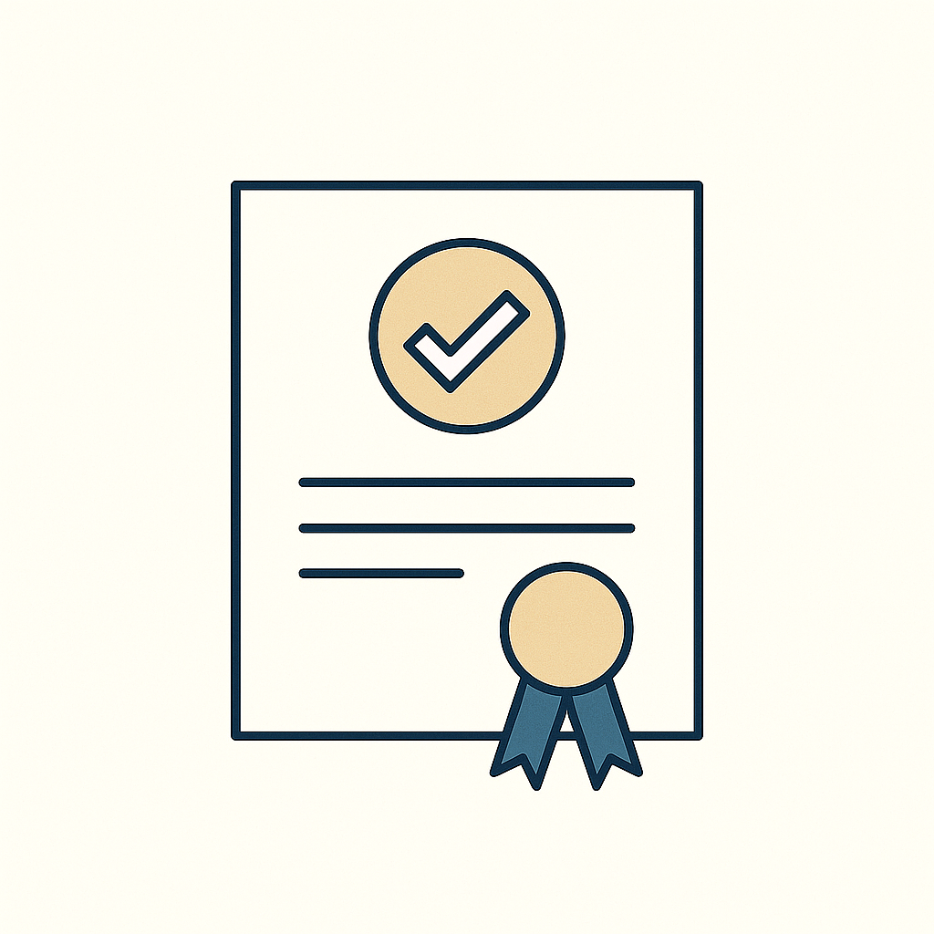 3. Certificate of Completion & Tax Credit